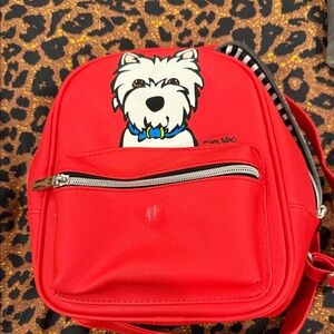 Red Dog Backpack by Marc Tetro collection